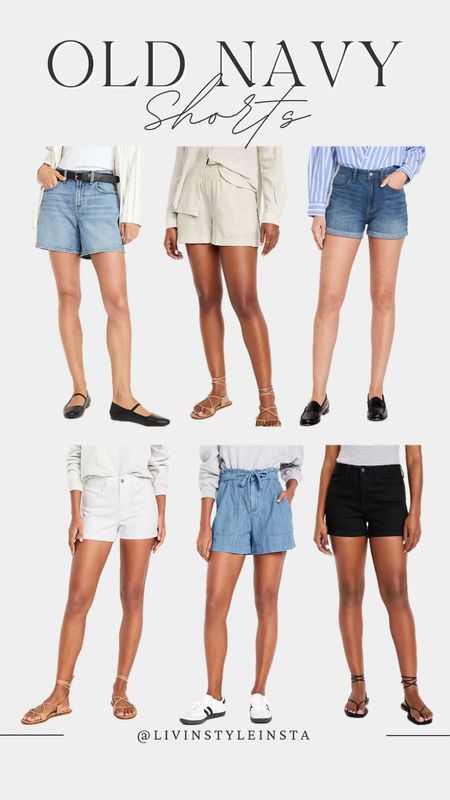 New shorts from Old Navy on sale! Jean shorts, linen shorts

#LTKsalealert #LTKstyletip #LTKfindsunder50