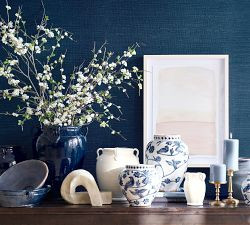 Faux Oversized White Blossom Branch | Pottery Barn (US)