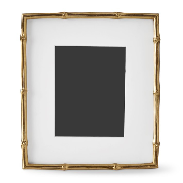 AERIN Gilded Bamboo Gallery Frame | Williams-Sonoma