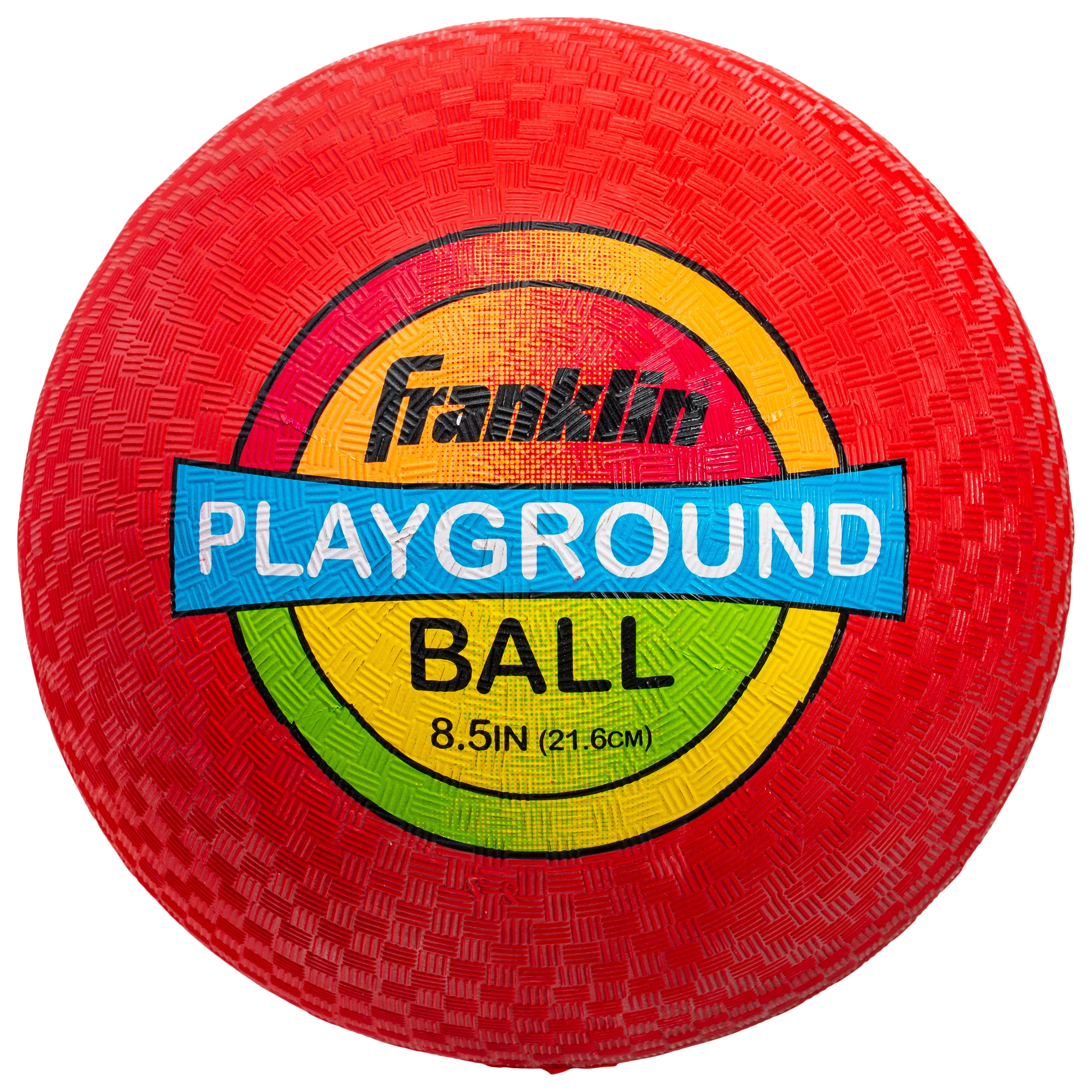 Franklin Sports 8.5" Rubber Playground Ball - Dodgeball, Kickball, 4 Square - Assorted Colors | Walmart (US)