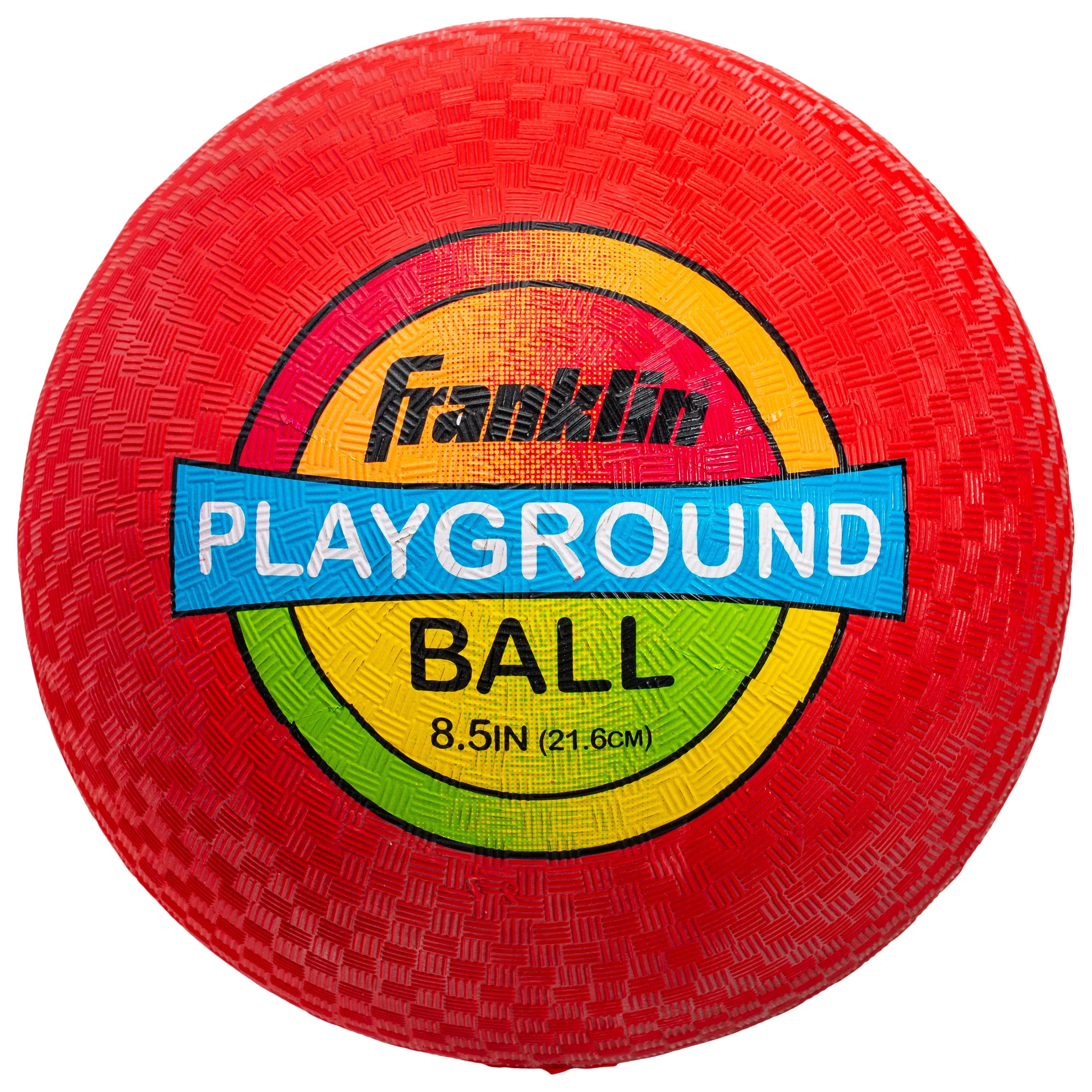 Franklin Sports 8.5" Rubber Playground Ball - Dodgeball, Kickball, 4 Square - Assorted Colors | Walmart (US)