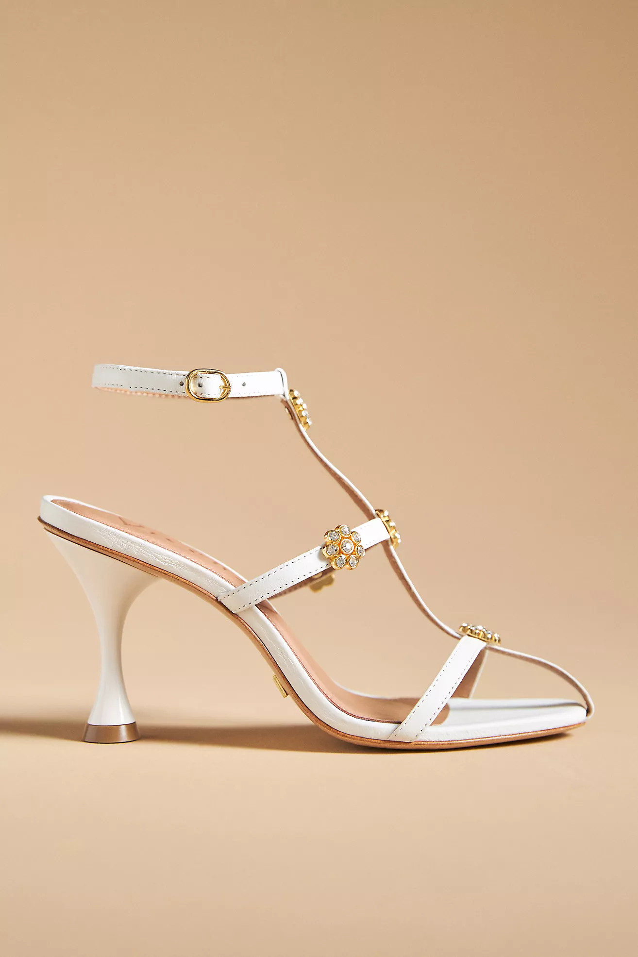Vicenza Floral Cage Heels | Anthropologie (US)