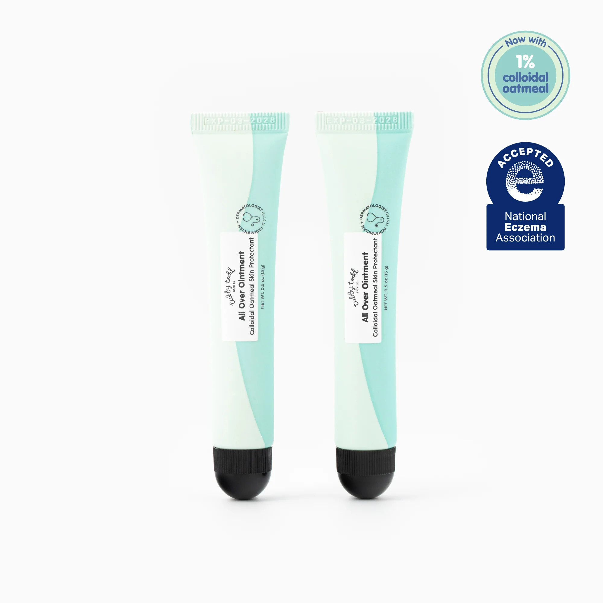 All Over Ointment Eczema Treatment - Fragrance-free / 2 pack 15 mL | Tubby Todd Bath Co.