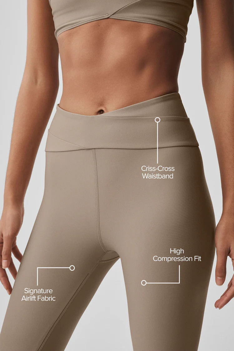 Airlift High-Waist 7/8 Horizon Legging | Alo Yoga (US)