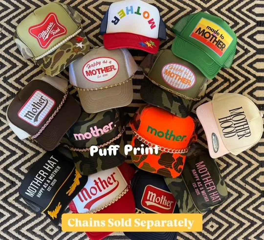 Happystack Mother Trucker Hats, Mother Hat, Mother's Day Gift, Mama Trucker Hat, Mama Tried Truck... | Etsy (US)