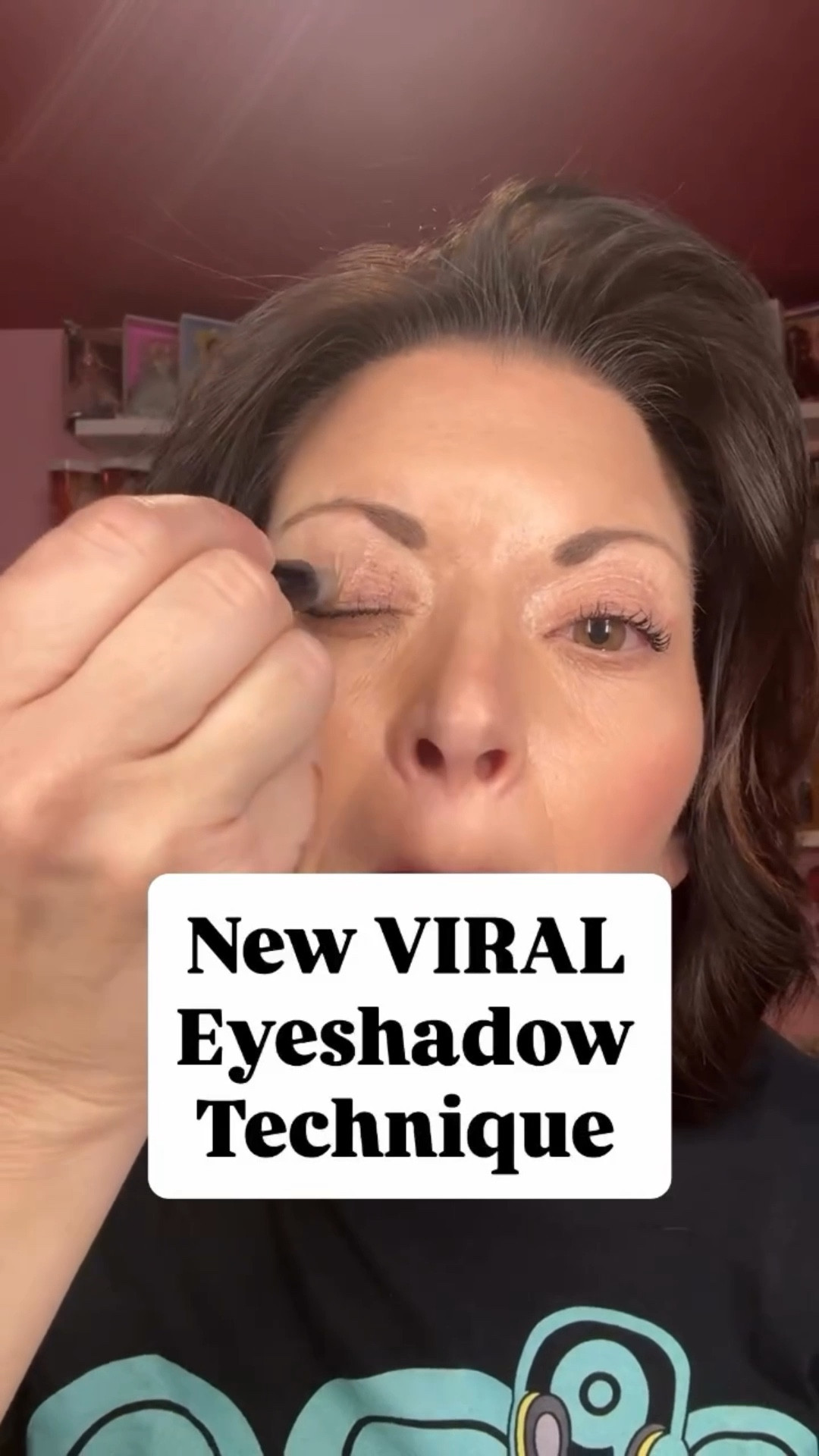 Every time I think I’ve seen it all… another viral eyeshadow technique shows up 😅

This one uses a lighter base in the center with deeper shades on the inner and outer corners to create more dimension and a brighter, lifted look.

When it’s blended well, it can:
✨ make eyes look more open
✨ add depth without looking heavy
✨ give that soft glam, diffused finish

But like most makeup trends, the real question is… does it actually work for mature skin and hooded eyes?

Because what looks good on TikTok doesn’t always translate to makeup over 40 in real life.

Blending, placement, and the formulas you use make all the difference — especially if you’re trying to avoid harsh lines or emphasizing texture.

So I had to try it for myself 👀

What do you think… is this a trend you’d try or skip?

#over40beauty #eyeshadowinspo #eyeshadowtutorial #eyeshadowhack #oldermillenial