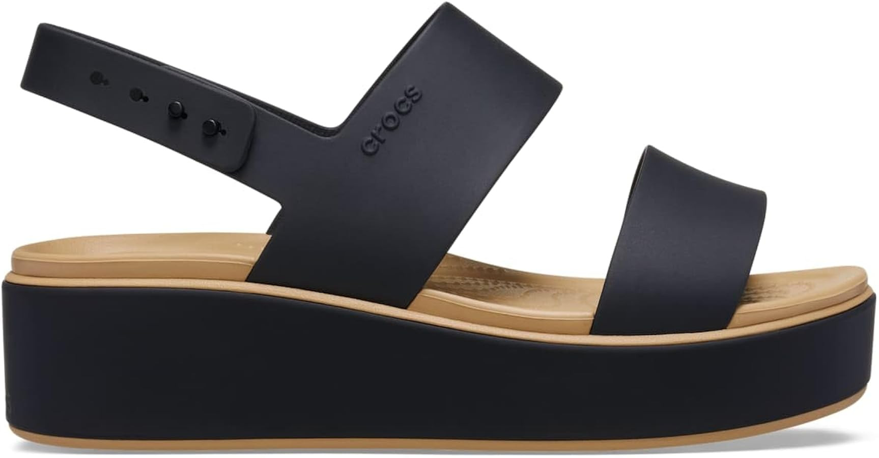 Crocs Women's Brooklyn Low Wedge Sandals | Amazon (US)