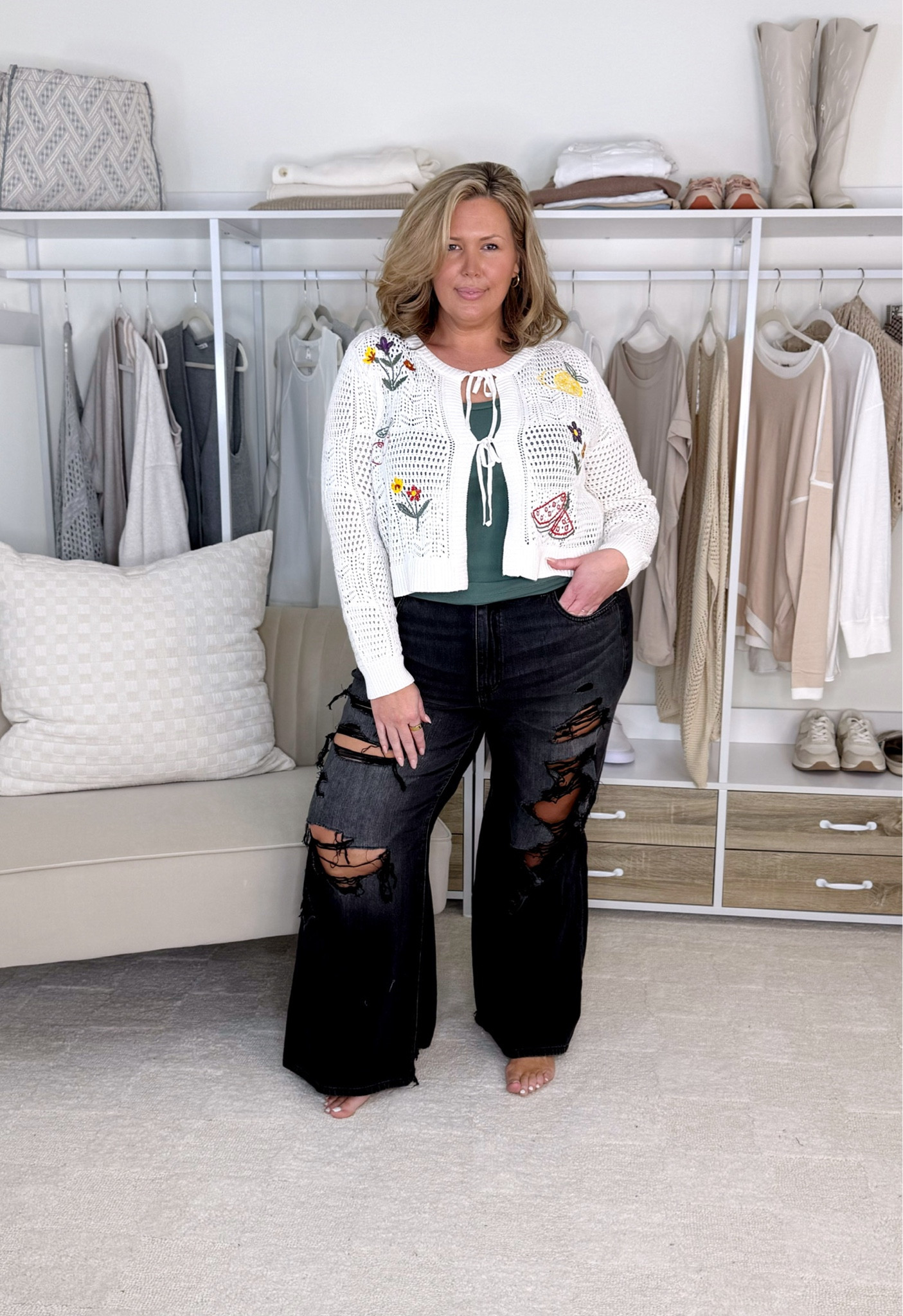 Torrid haul! Wearing a size 2 (2X) in the top! The jeans are 20, run true to size!

Plus size fashion, everyday outfit ideas, trendy fashion, spring fashion, ootd, midsize fashion, mom style

#LTKMidsize #LTKPlusSize #LTKootd