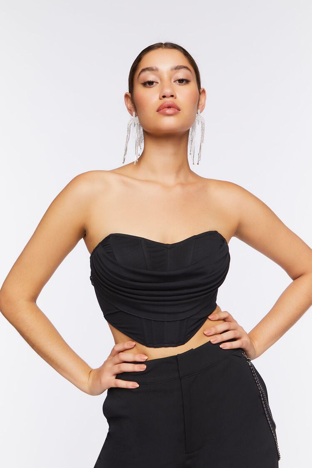 Draped Bustier Tube Top | Forever 21 (US)