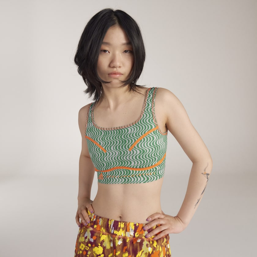 adidas by Stella McCartney TruePurpose Printed Crop Top | adidas (US)