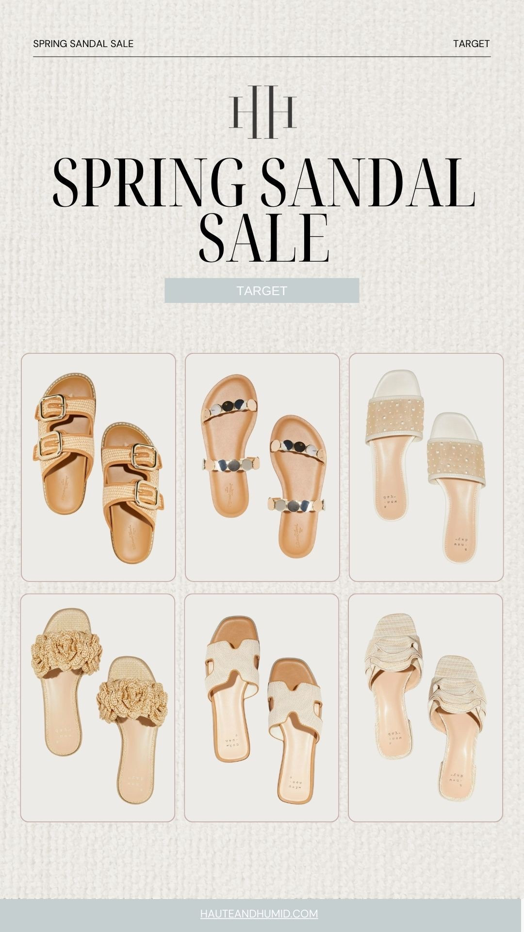 Target spring sandal sale! Get 25% off sandals for all  

#LTKSaleAlert #LTKStyleTip #LTKShoeCrush