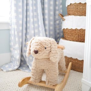Labradoodle Plush Nursery Rocker | Pottery Barn Kids