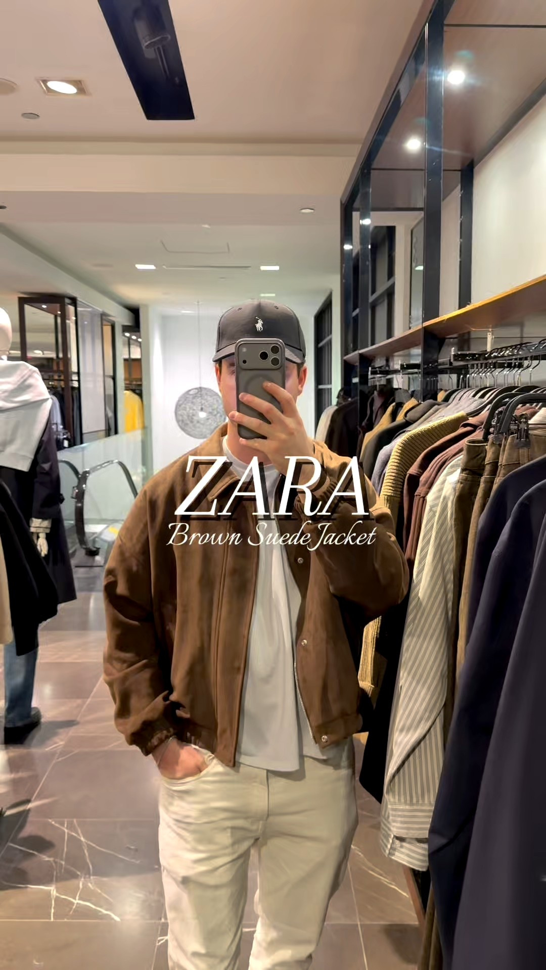 Brown suede jacket from Zara - I’m 5’11 wearing a large 

#LTKMens #LTKWorkwear #LTKootd