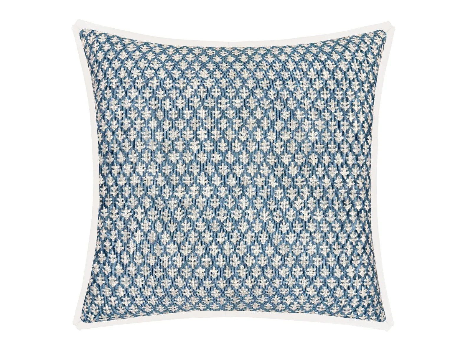 Sister Parish Outdoor : Burma // Summer Blue with Butterfly Flange | geometrical pillow | flange ... | Etsy (Global)