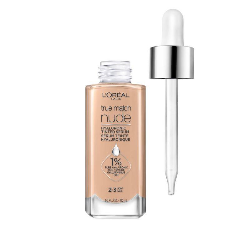 L'Oreal Paris True Match Hyaluronic Tinted Serum Makeup Skincare Hybrid - 1 fl oz | Target
