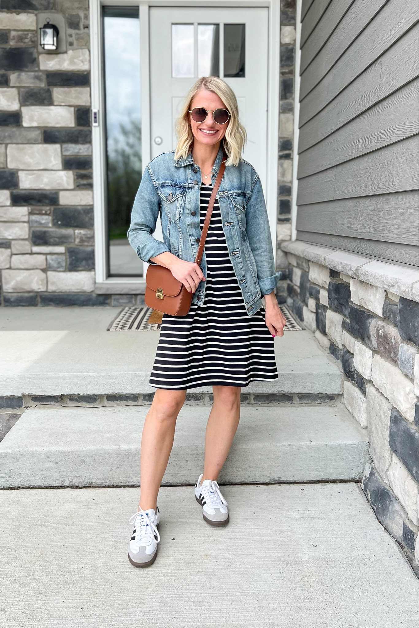 What I wore this week! 
Dress- xs
Jacket- xs (code: THRIFTY20) 
Shoes- 7 (size down half size)

#LTKSeasonal #LTKstyletip #LTKsalealert