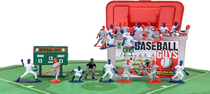 Kaskey Kids Baseball Guys - Red/Blue Inspires Kids Imaginations with Endless Hours of Creative, O... | Amazon (US)