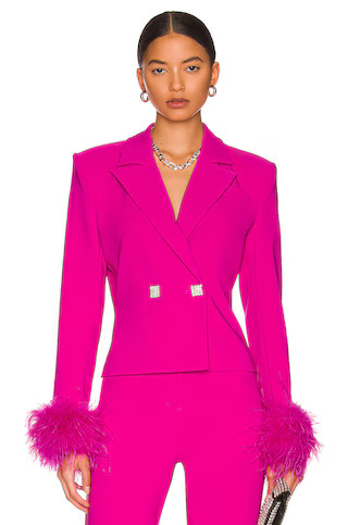 NBD Elisha Blazer in Fuchsia from Revolve.com | Revolve Clothing (Global)