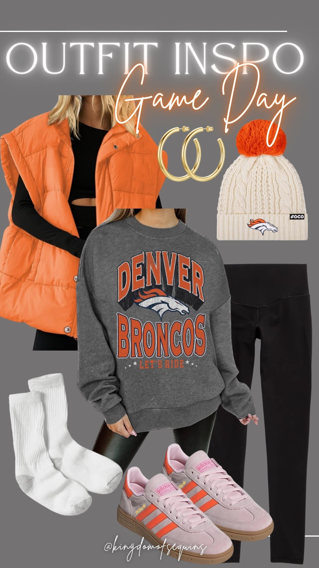 Broncos game day outfit Inspo! 

#LTKFindsUnder100 #LTKootd #LTKActive