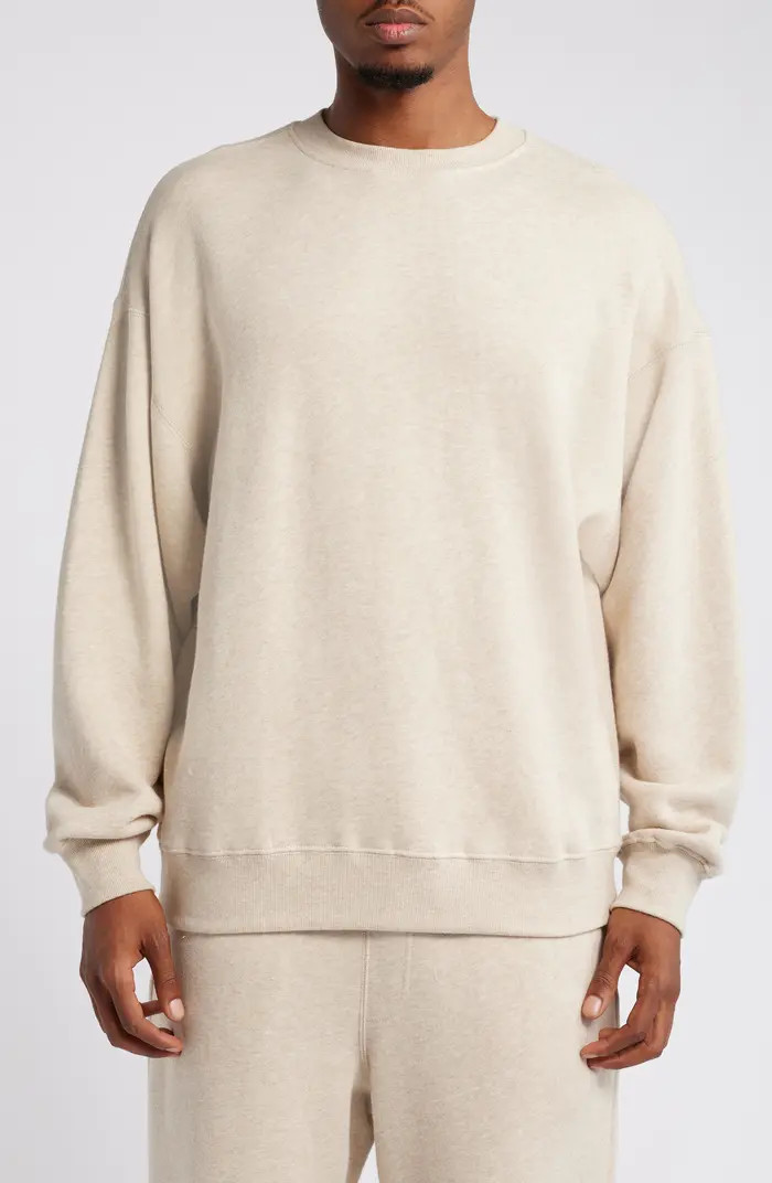 Core Oversize Crewneck Sweatshirt | Nordstrom