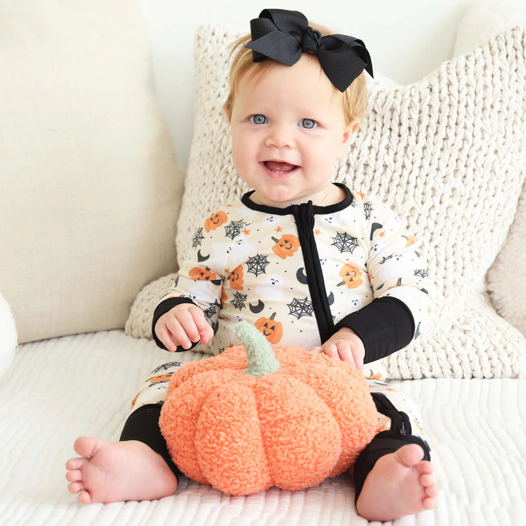 Spooky Boo Convertible Zip Romper | Caden Lane