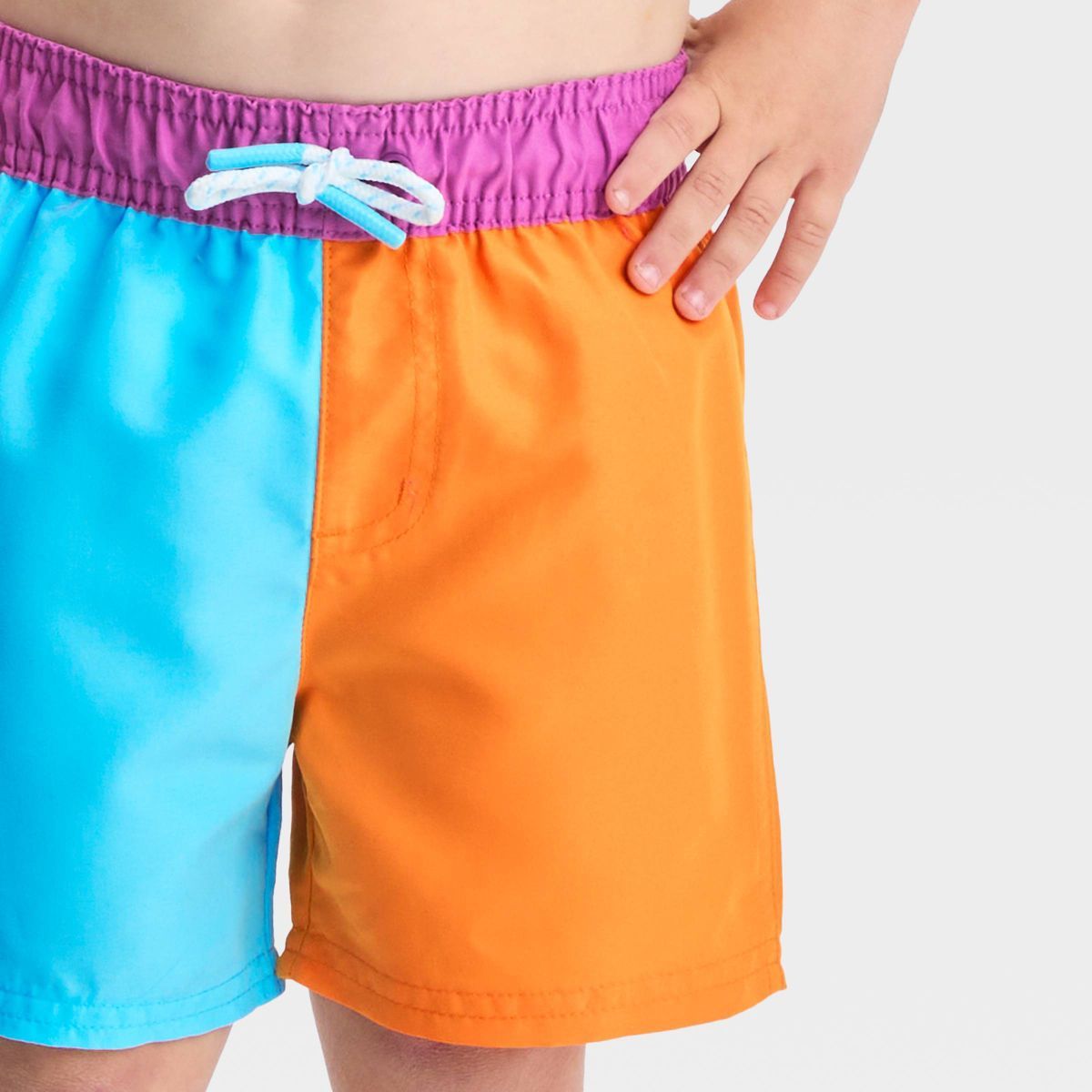 Toddler Boys' Colorblock Swim Shorts - Cat & Jack™ | Target
