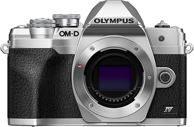 OM SYSTEM Olympus E-M10 Mark IV Silver Micro Four Thirds System Camera 20MP Sensor 5-Axis Image S... | Amazon (US)