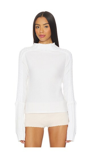 Free People x We The Free Breezy Swit Top In Ivory in Ivory. - size L | Revolve Clothing (Global)
