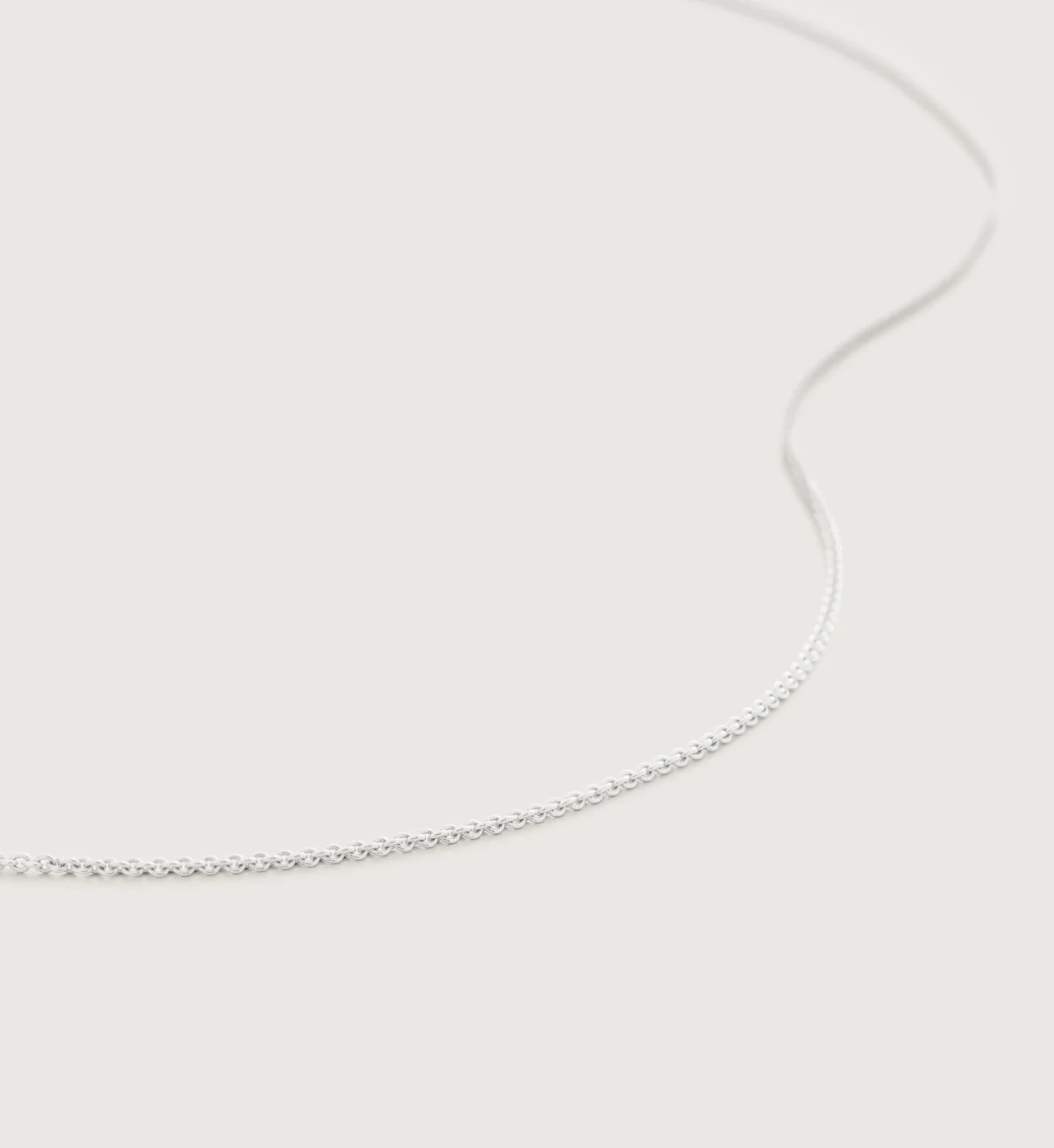 Fine Chain Necklace 22' | Monica Vinader (Global)