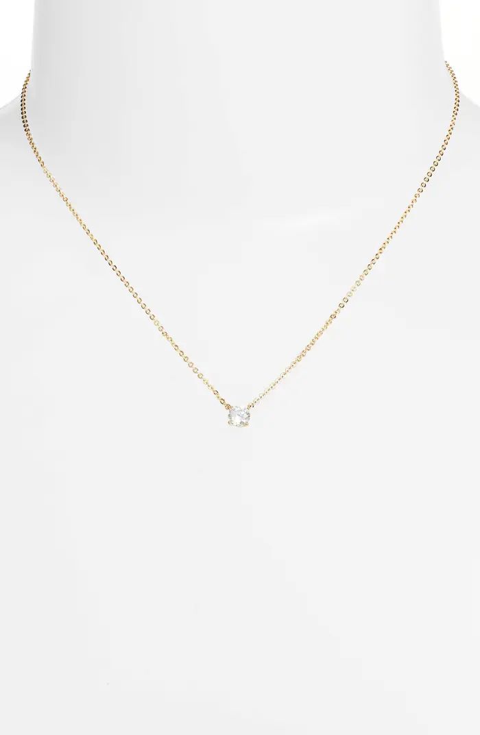 Cubic Zirconia Pendant Necklace | Nordstrom