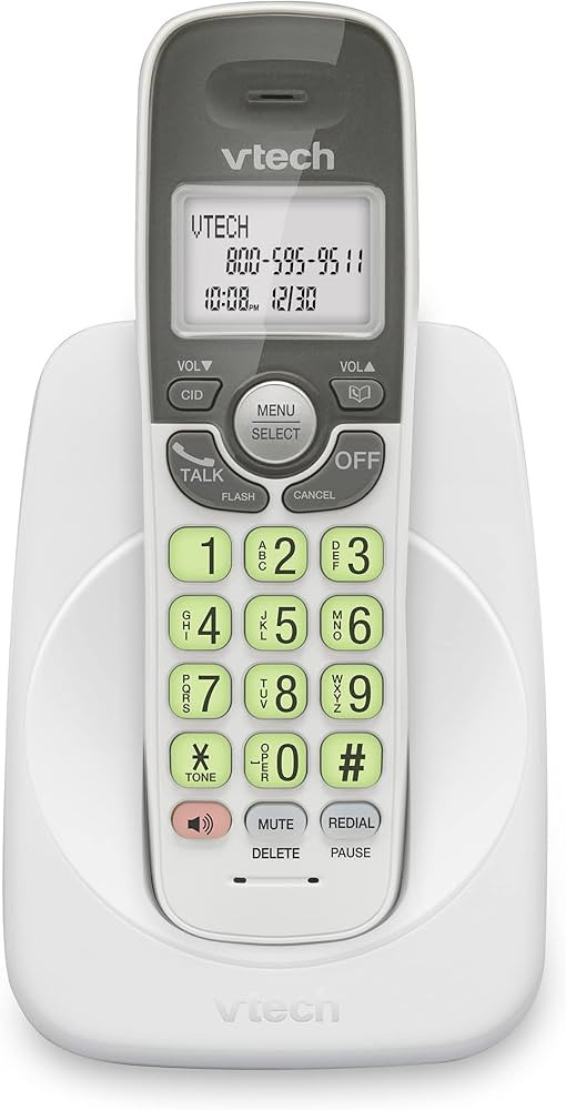 VTech Cordless Phone with DECT 6.0, Full-Duplex Speakerphone, Lighted Display, Backlit Keypad, Ca... | Amazon (US)
