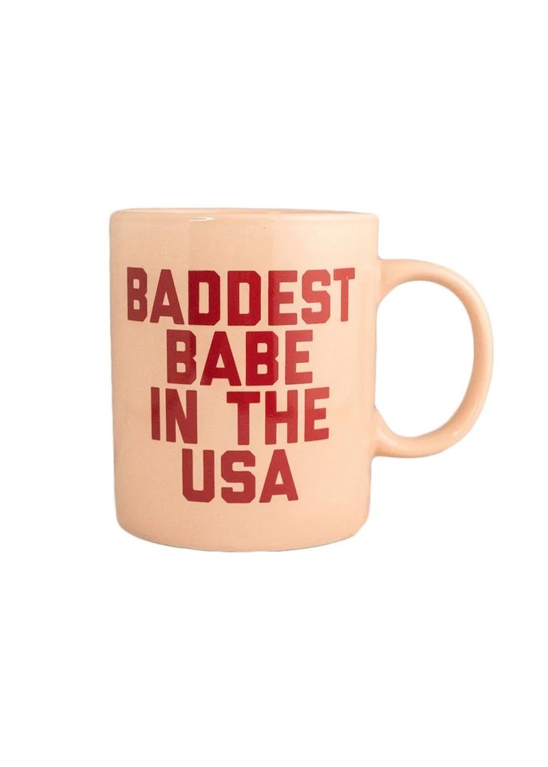 Baddest Babe in the USA Mug | Alice & Wonder