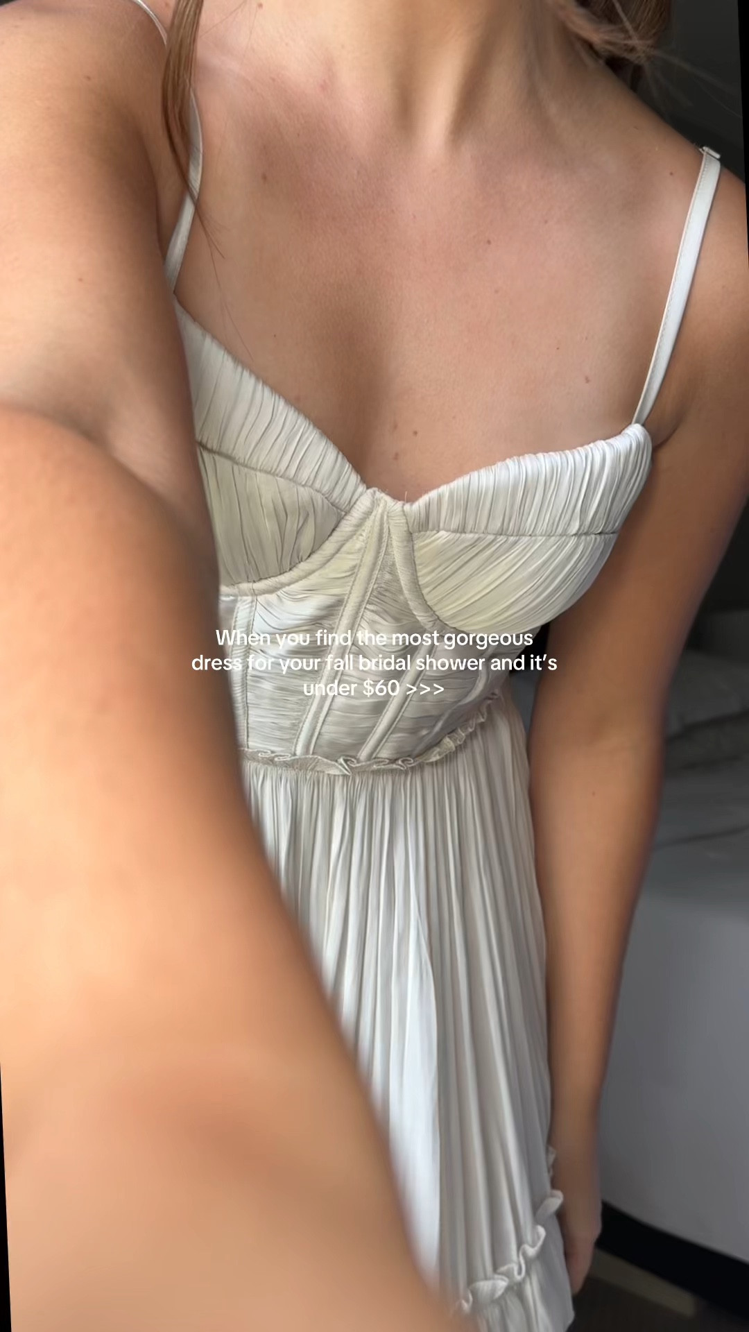 Bridal shower dress🤍 wearing size XS 

#LTKStyleTip #LTKSaleAlert #LTKShoeCrush