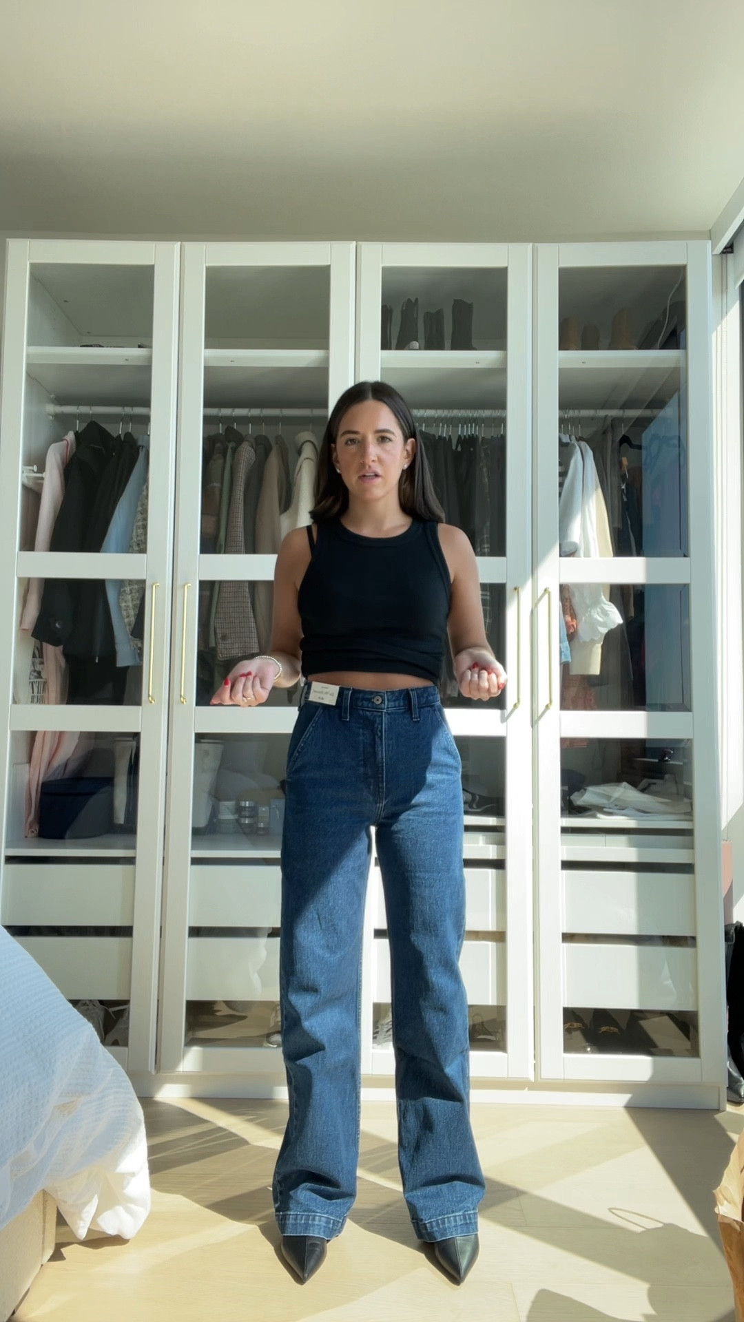 Wearing a 26 regular
High Rise 90s Relaxed Jean

#LTKSale #LTKSeasonal #LTKstyletip