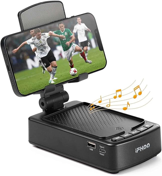 Gifts for Men Women, Phone Stand with Bluetooth Speaker BT5.3, Gifts for Him Dad Who have everyth... | Amazon (US)
