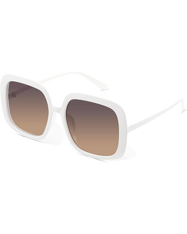 Amazon.com: miyya Oversized Polarized Sunglasses Women, Trendy Retro Sun Glasses for Women 2024, ... | Amazon (US)