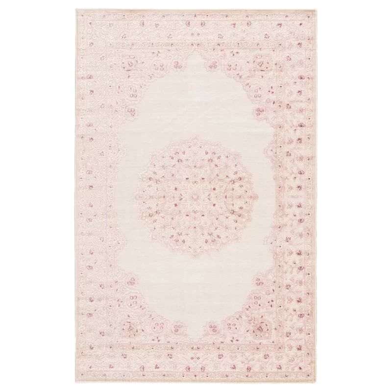 Devin Oriental Pink Area Rug | Wayfair North America