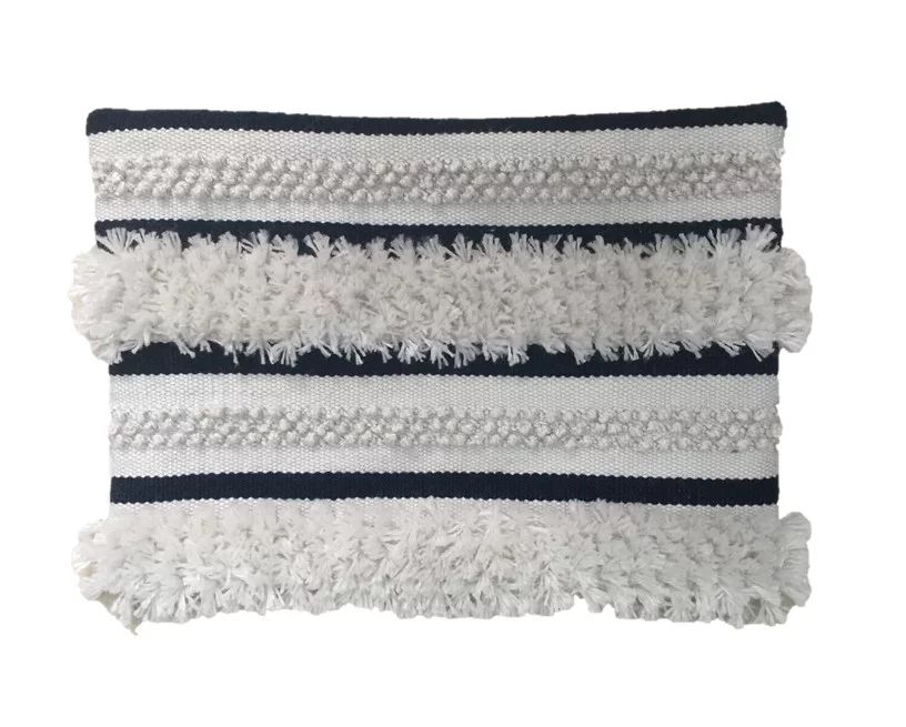 Better Homes & Gardens Blue and White Stripe Outdoor Toss, 13x19 Rectangle - Walmart.com | Walmart (US)