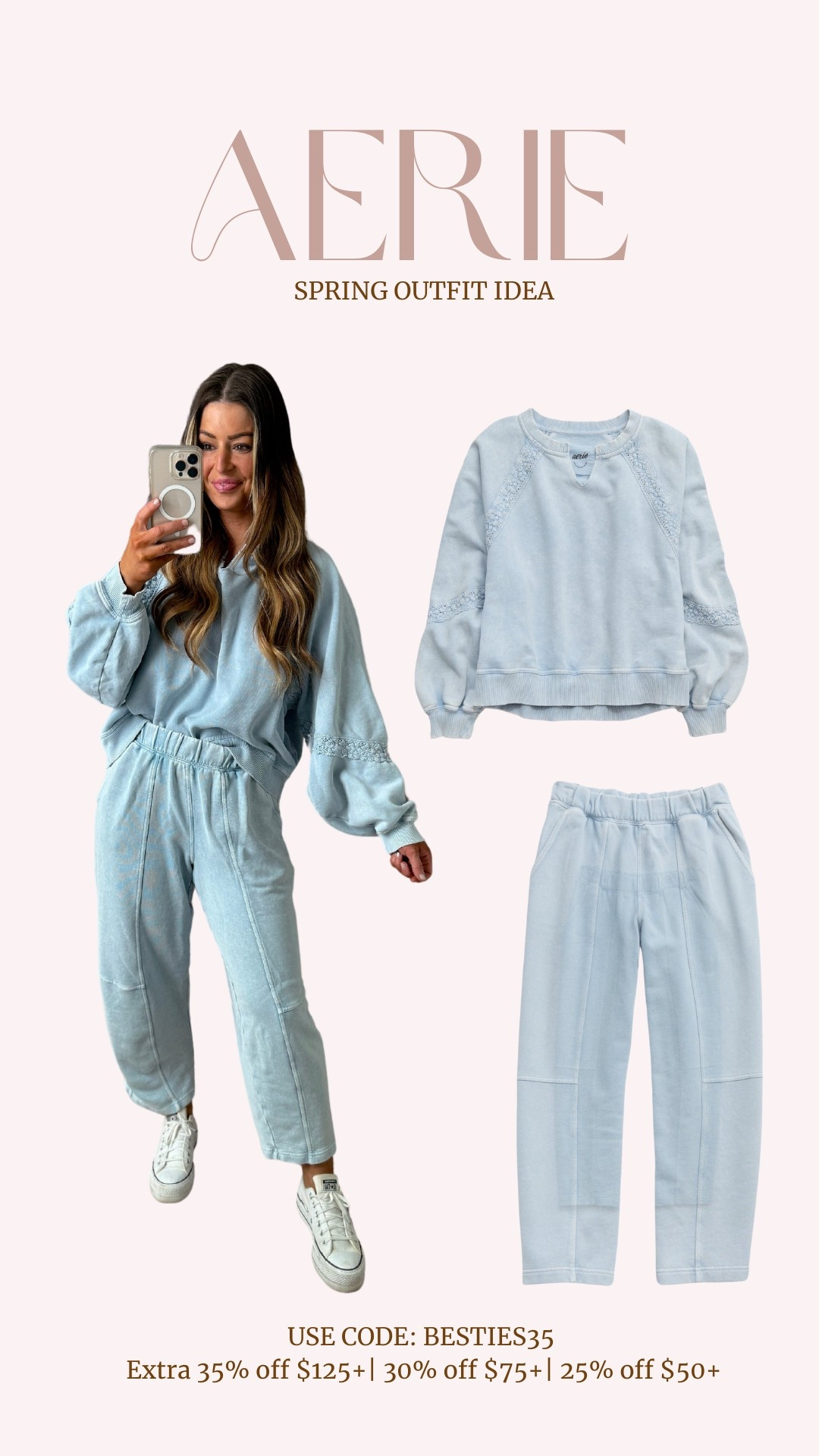 Aerie is that girl for spring 😮‍💨🫶🏼🌸 wearing a small in the pants, small in pink cardigan, medium in active dress, medium is half cardigan, medium in swimsuit, small in coverup. 

USE CODE : BESTIES35 (Extra 35% off $125 + | 30% off $75+ | 25% off $50+)


Aerie haul, Aerie try-on, Aerie review, Aerie new arrivals, Aerie loungewear, Aerie activewear, Aerie leggings, Aerie bras, Aerie swimsuits, Aerie cozy outfits, Aerie spring collection, Aerie fashion haul, Aerie unboxing, Aerie must-haves, Aerie wardrobe staples, affordable Aerie finds, Aerie sale, best Aerie pieces, Aerie outfit ideas, Aerie shopping spree, Aerie comfy clothes.

#LTKSwim #LTKSpringSale #LTKWatchNow

#LTKSpringSale #LTKActive #LTKSeasonal