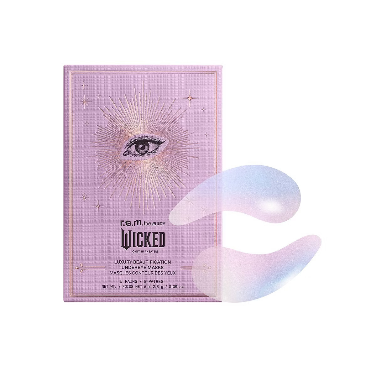 r.e.m. beauty x Wicked Luxury Beautification Undereye Masks - 0.09oz/5pc - Ulta Beauty | Target