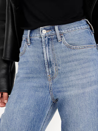 Wow High-Waisted Barrel Ankle Jeans | Old Navy (US)