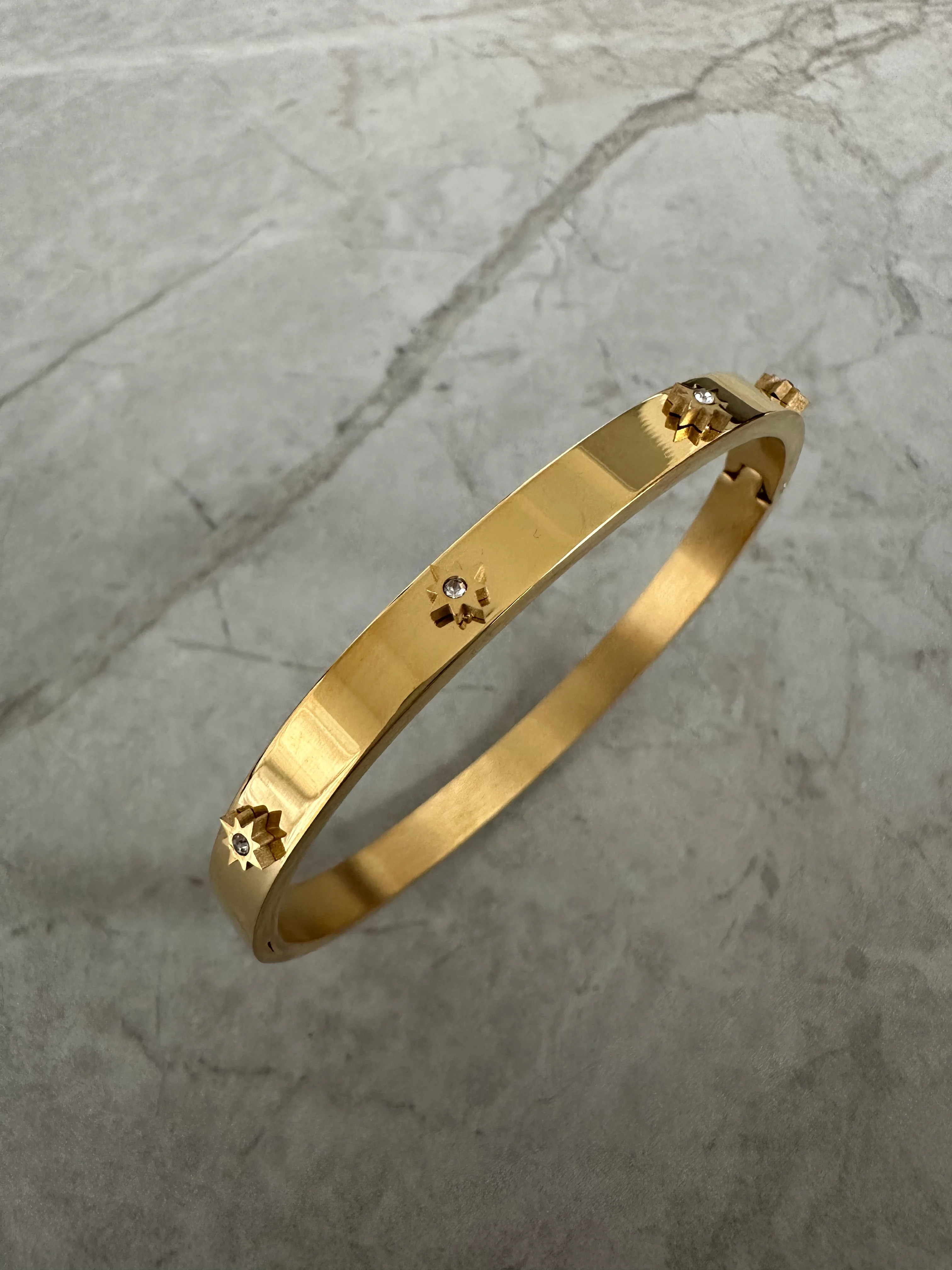 North Star Bangle Bracelet | Saint Fatale