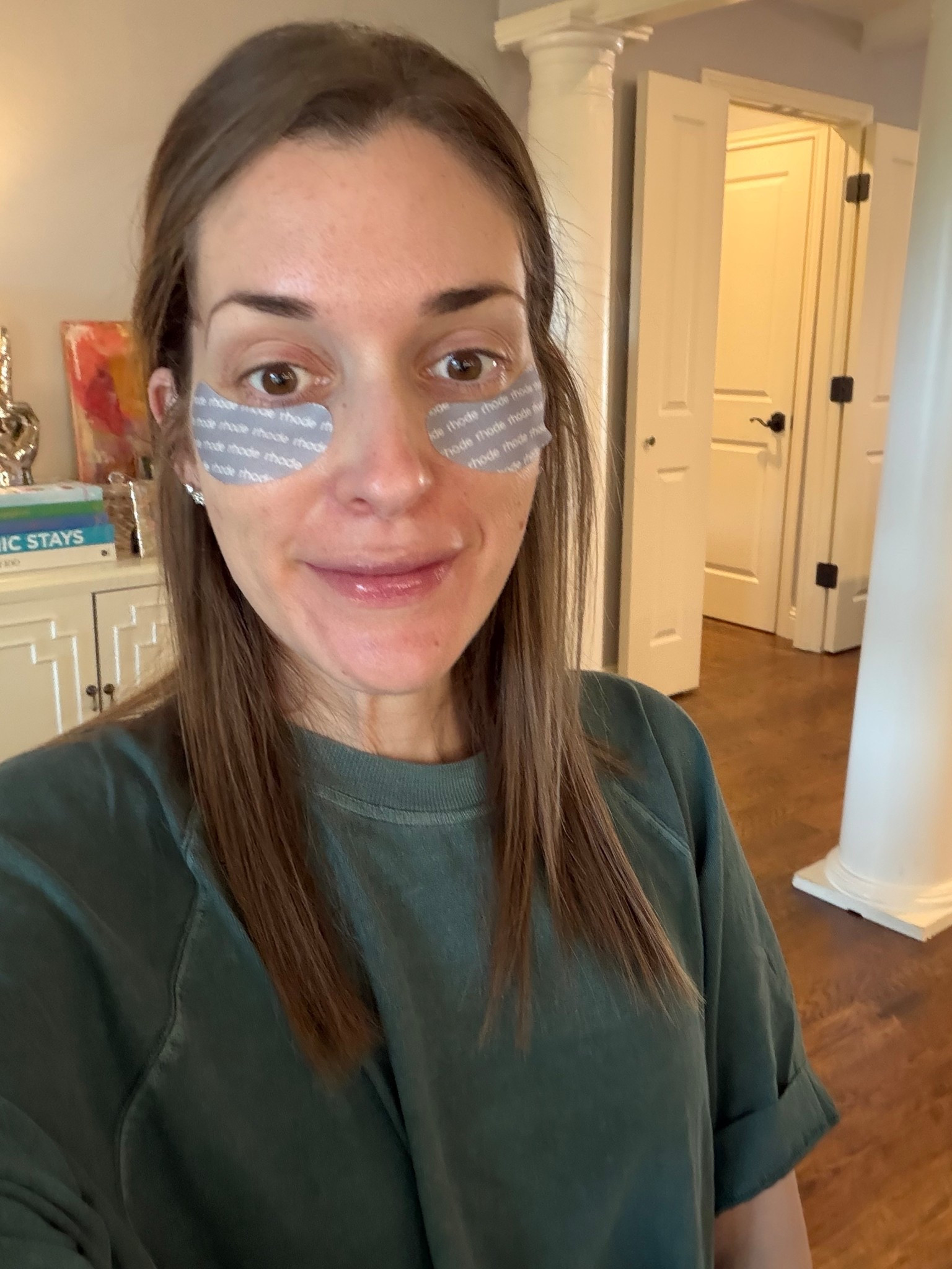 Currently testing out these rhode under eye masks! Also obsessed with this shirt from free people! Both linked! 

#LTKBeauty #LTKdayinmylife #LTKHome