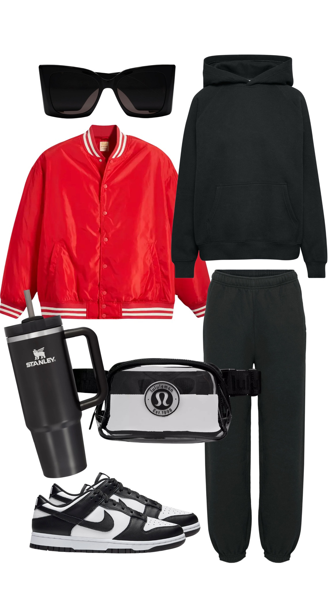 Black and red sports mom look!!! 

Travel baseball - travel sports 

#LTKfitness #LTKfamily #LTKtravel