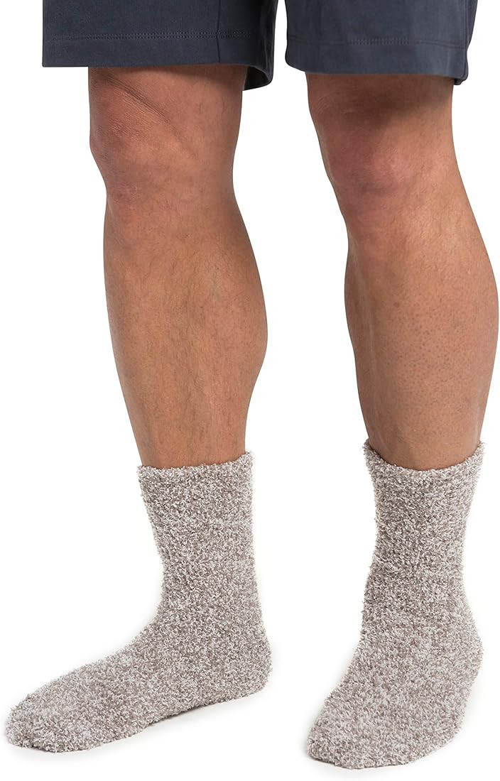 Barefoot Dreams mens Cozychic Heathered Socks | Amazon (US)