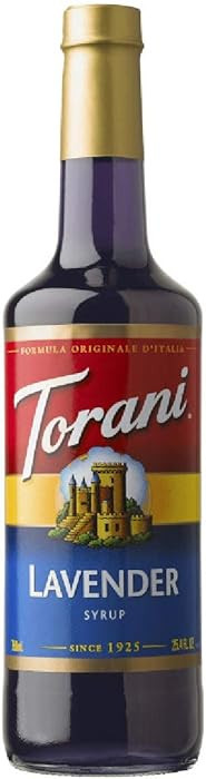Torani Coffee Syrup, Lavender Flavored Syrup for Drinks, 25.4 Fl Oz | Amazon (US)
