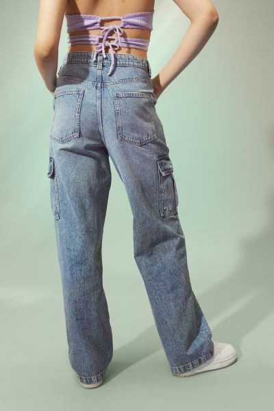 90s Baggy High Waist Jeans | H&M (US + CA)