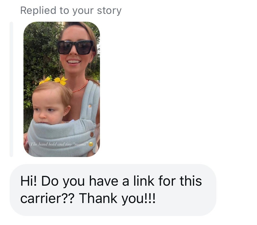 Our new Mabē carrier is so so so cute!!!
Code: JenniferR

#LTKTravel #LTKBaby #LTKFamily