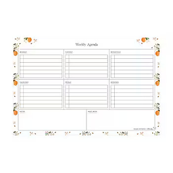 Blue Sky Bespoke Letterpress Notepad, | Staples