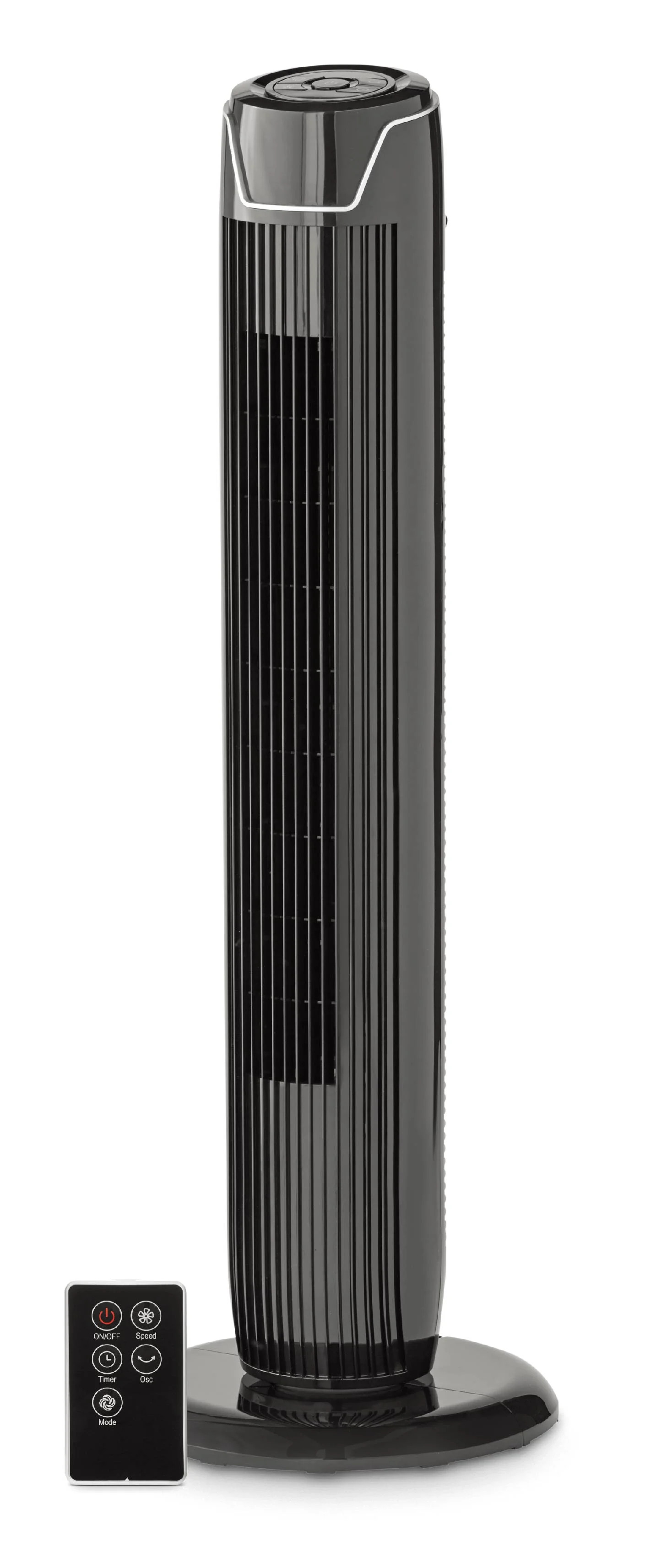 Mainstays 36" 3-Speed Oscillating Tower Fan, Model# FZ10-19JR, Black | Walmart (US)